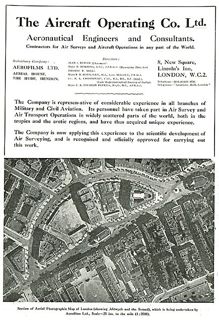 The Aircraft Operating Company - Air Survey                      