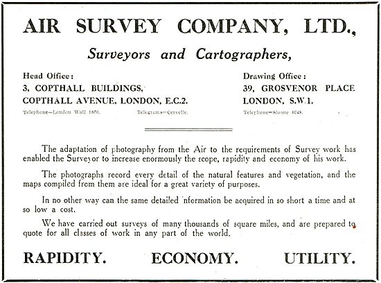 The Air Survey Company - Surveyors & Cartographers               