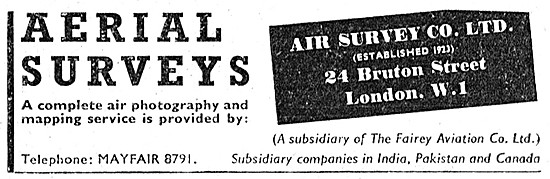 Air Survey Group Of Companies - Aerial Surveys                   