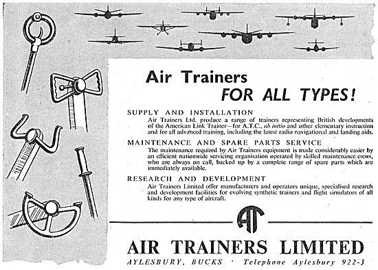 Air Trainers - Link Trainers - Synthetic Flight Trainers. D4 Link
