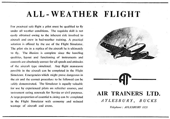 Air Trainers Flight Simulators & Procedure Trainers              