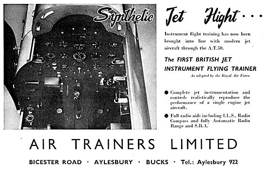 Air Trainers AT50 Jet Flight Simulator                           