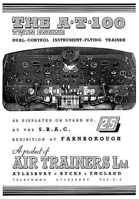 Air Trainers Flight Simulators 1953                              