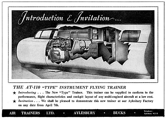 Air Trainers AT 110 Instrument Flying Trainer                    