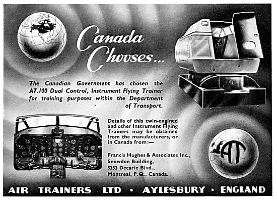 Air Trainers AT 100 Instrument Flying Trainer - Simulator        
