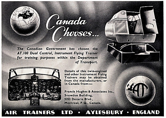 Air Trainers Flight Simulators - AT 100 Canada                   