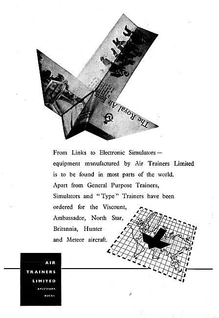 Air Trainers Link Trainers Electronic Flight Simulators          