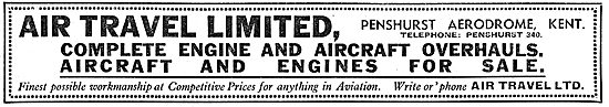 Air Travel Ltd - Aircraft Sales, Hire & Charter                  