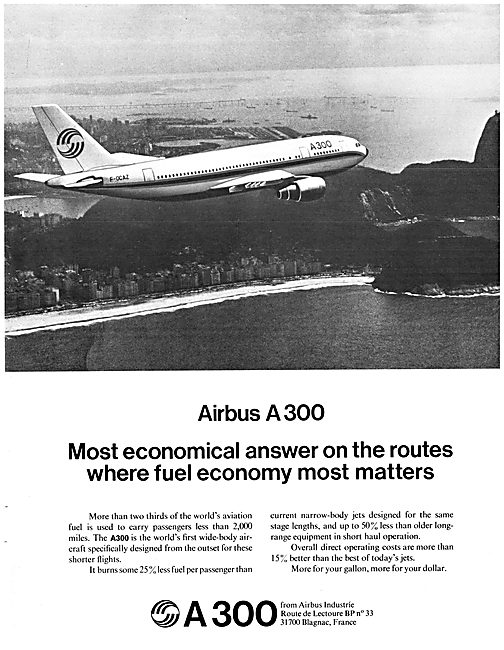 Airbus A300 1974                                                 