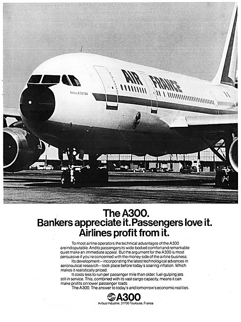 Airbus A300 B4 1977                                              