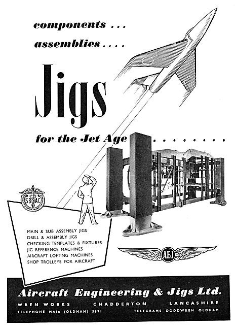 Aircraft Engineering & Jigs - Assembly Jigs, Lofting & Trolleys  