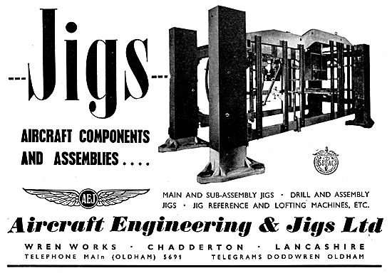 Aircraft Engineering & Jigs Ltd: Aircraft Assembly Jigs          