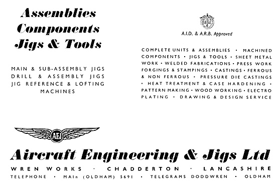 Aircraft Engineering & Jigs                                      