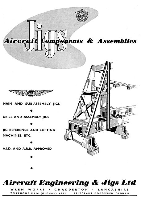 Aircraft Engineering & Jigs : Aircraft Components & Assemblies   