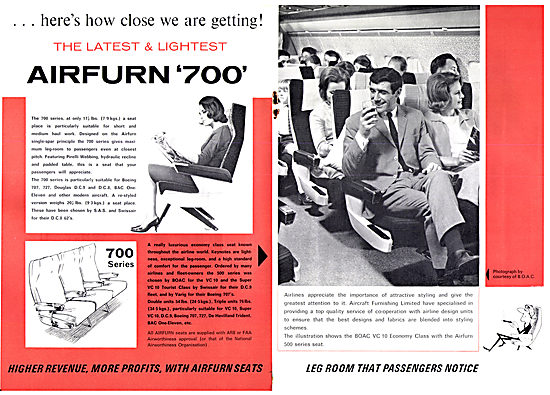 Aircraft Furnishing - Airfurn Aircraft Passenger Seating         