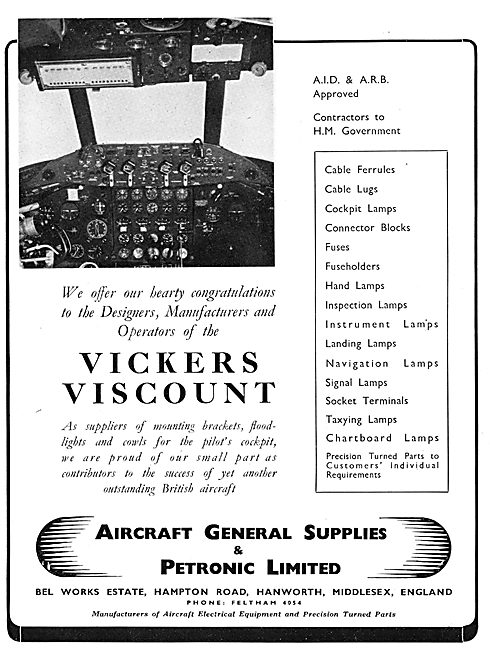 Aircraft General Supplies & Petronic Ltd                         