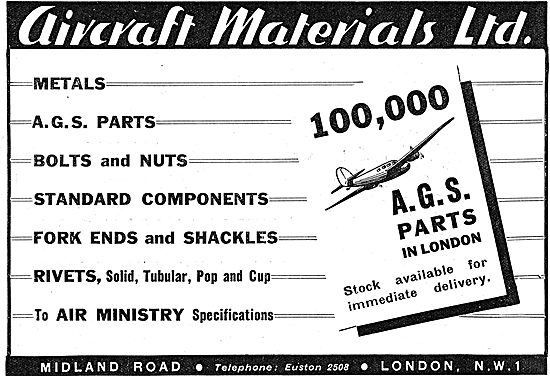 Aircraft Materials Ltd - Aircraft Component Factors              