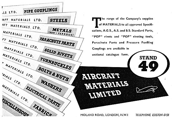 Aircraft Materials - AGS Parts                                   