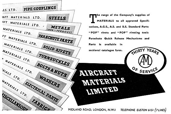 Aircraft Materials - AGS Parts                                   