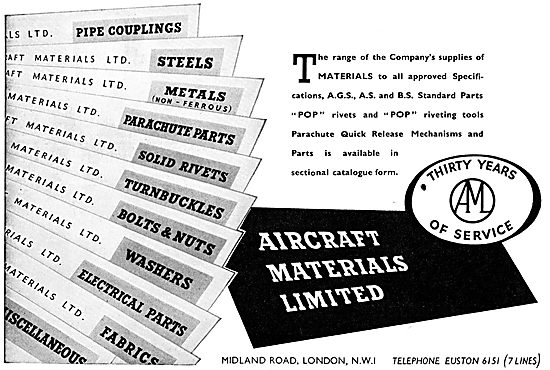 Aircraft Materials AGS Parts                                     