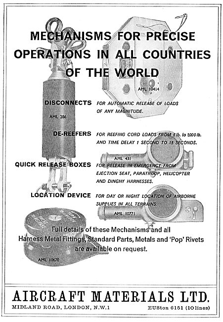 Aircraft Materials Ltd: De-Reefers & Quick Release Boxes         