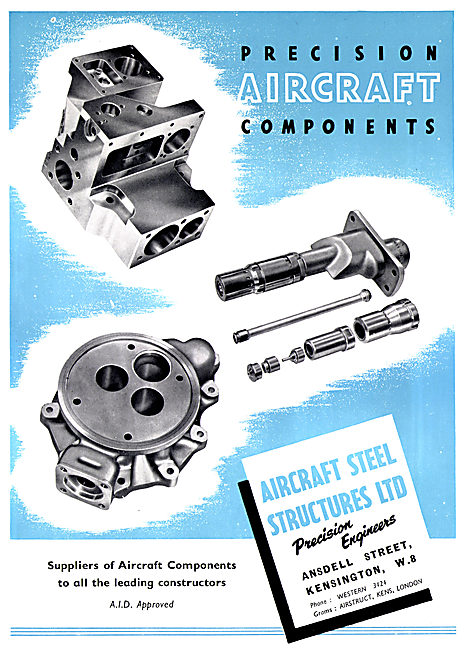 Aircraft Steel Structures Ltd: Suppliers Of Aircraft Components  