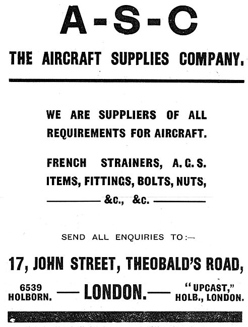 The Aircraft Supplies Company                                    