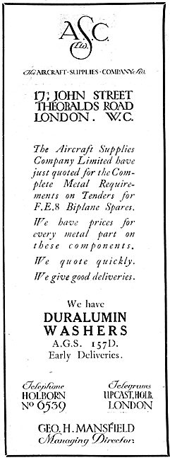 The Aircraft Supplies Company                                    