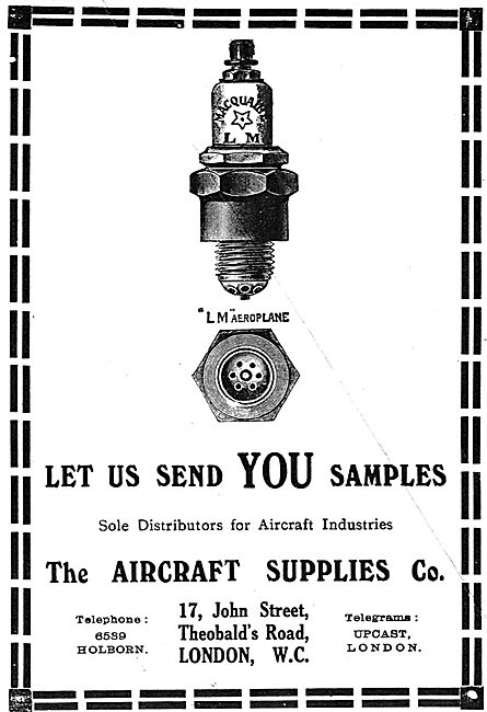 Contact The Aircraft Supplies Company For Sample AGS Parts       