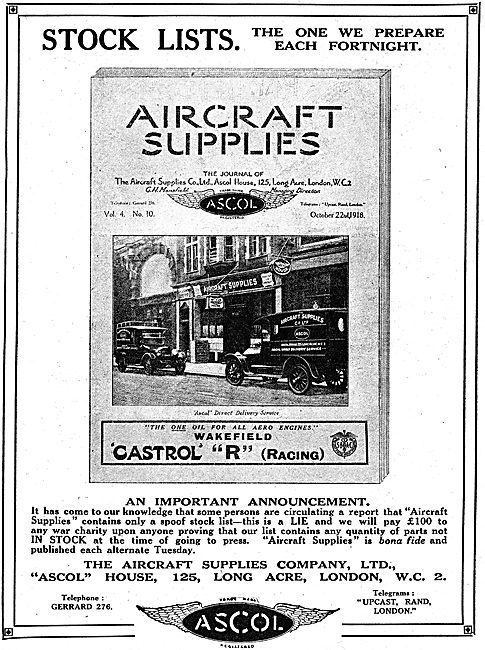 The Aircraft Supplies - ASCOL                                    