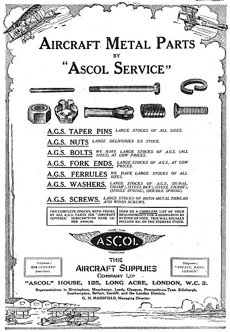 The Aircraft Supplies Company- ASCOL                             