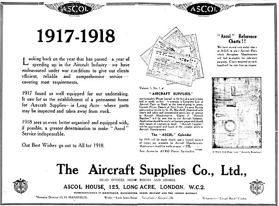The Aircraft Supplies Company New Year Greetings                 