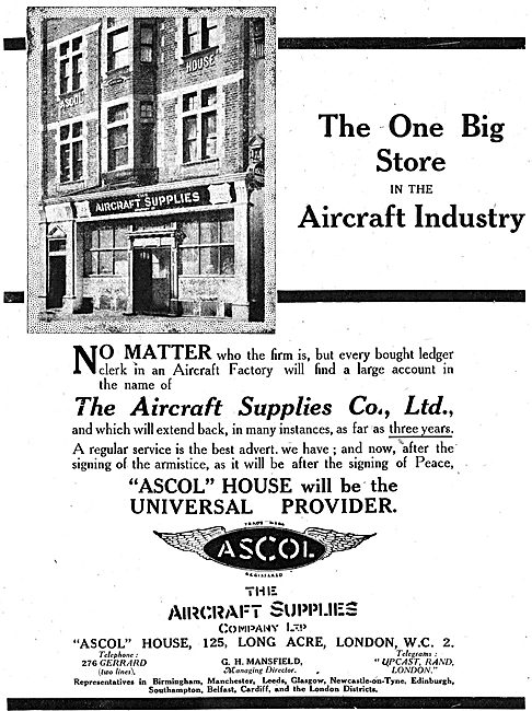 The Aircraft Supplies Company - Universal Aircraft Spares        
