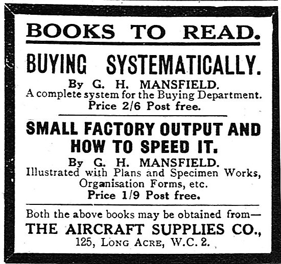 The Aircraft Supplies Company - Books To Read                    