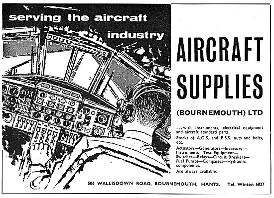 The Aircraft Supplies Company For AGS Parts                      