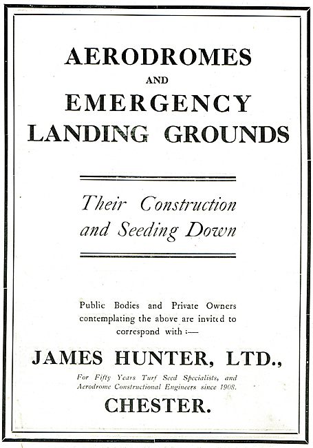 James Hunter Ltd Chester - Aerodrome Turf Seed Specialists       