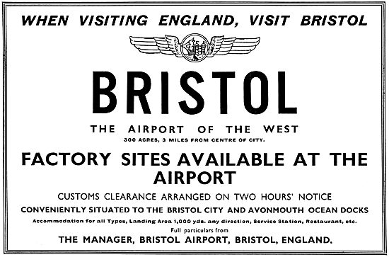 Bristol Airport 1931                                             