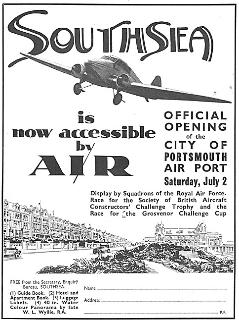 Portsmouth Air Port  Southsea                                    