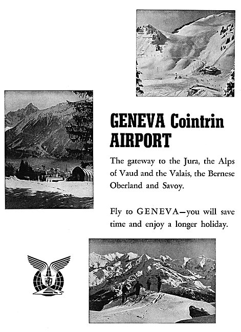 Geneva Cointrin Airport 1960                                     
