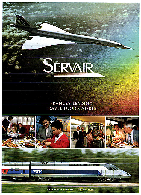 Servair Airline Catering 1990                                    