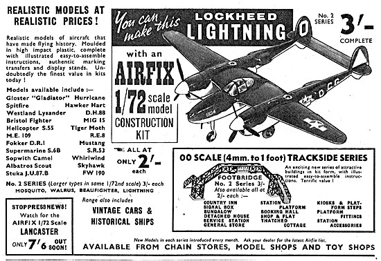 Airfix Model Aircraft Kits                                       