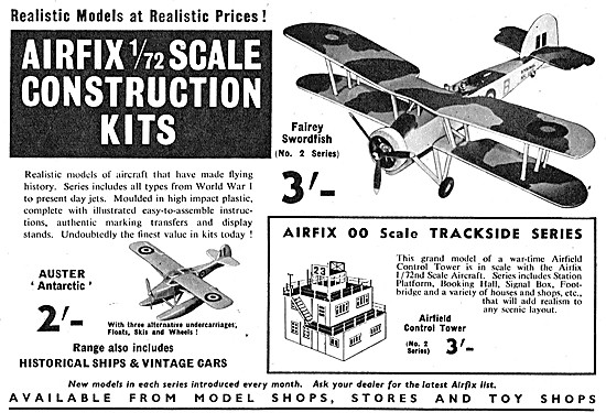 Airfix Model Aircraft Kits                                       