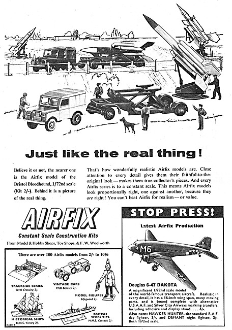 Airfix Bloodhound Missile Site Kit 1961                          