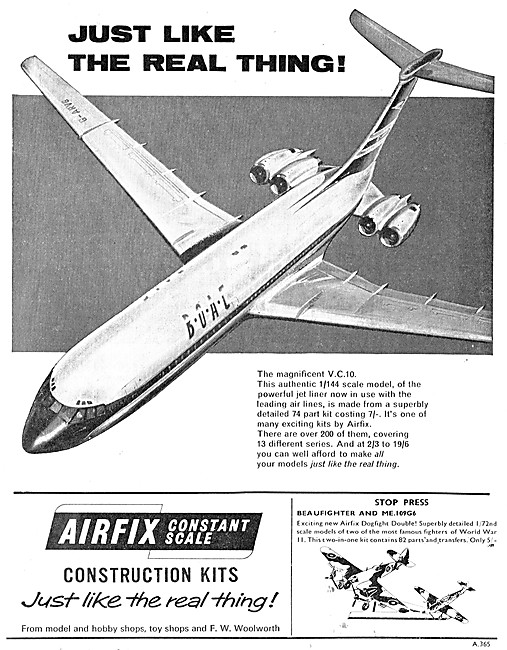 Airfix 1/72nd Scale Aircraft Kits                                