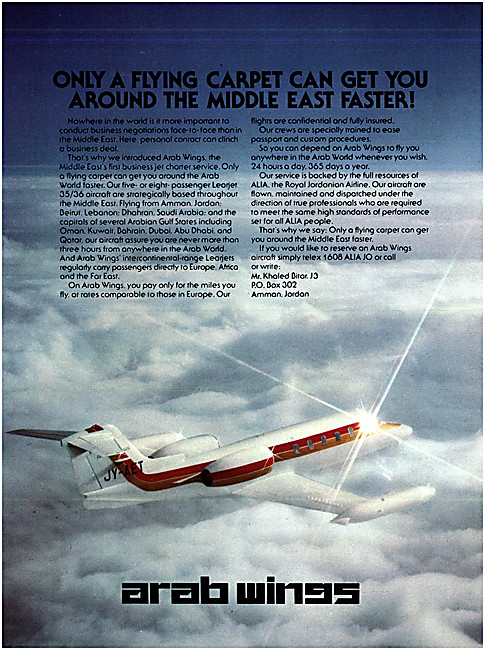 Arab Wings Business Air Charter                                  