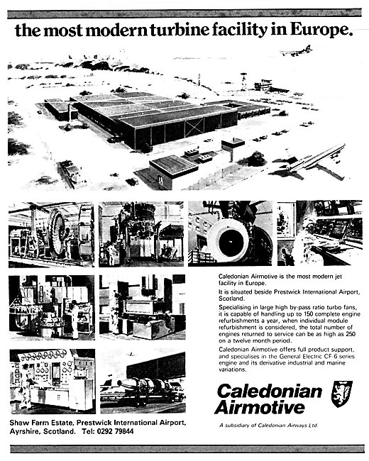 Caledonian Airmotive Engineering Prestwick                       