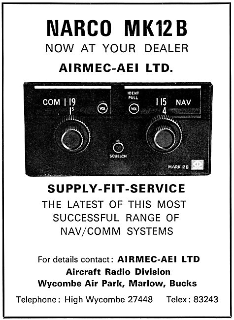 Airmec-AEI Narco MK12 B Nav/Com                                  