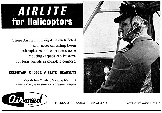 Airmed Airlite Aircrew Headsets & Oxygen Masks                   