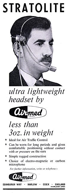 Airmed STRATOLITE Headsets                                       