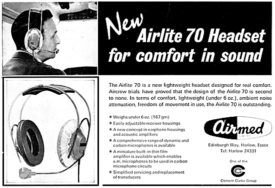 Airmed Airlite70 Headsets                                        